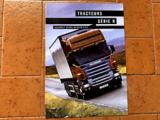 Brochure scania tracteurs d'occasion  Corbeil-Essonnes