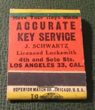 Matchbook accurate key for sale  USA