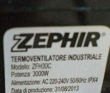 Zephir termoventilatore indust usato  Cardito