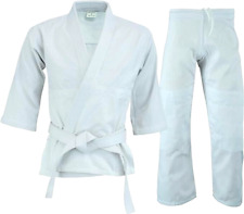 Uniform- Judo Single Weave Kids Adults Unisex Karate Gi Uniform - (Belt Includ for sale  Shipping to South Africa