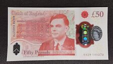 Billete de 50 libras AA29 040270 Alan Turing primera edición COMO NUEVO segunda mano  Embacar hacia Argentina