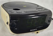 Used, Sony Dream Machine FM/AM Radio CD Player Dual Alarm Clock ICF-CD815 TESTED WORKS for sale  Shipping to South Africa