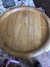 round wooden tray for sale  MABLETHORPE