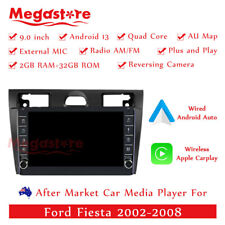 Usado, GPS de carro 9" Android 13 Carplay unidade principal automática estéreo para Ford Fiesta 2002-2008 comprar usado  Enviando para Brazil