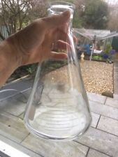 Conical flask vase for sale  SWINDON
