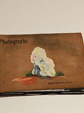 Álbum de fotos con aproximadamente 120 fotos libro de recortes de viaje 1951 folletos de Yellowstone más segunda mano  Embacar hacia Argentina
