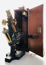 Victorian microscope praxis for sale  LONDON