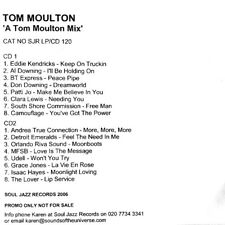 TOM MOULTON "A TOM MOULTON MIX" ULTRA RARE 2006 16-TRACK 2 x CD PROMO PACK segunda mano  Embacar hacia Argentina