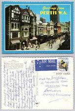 c27705 Hay Street Mall Perth Australia Occidental Australia sello postal 1981 segunda mano  Embacar hacia Argentina