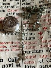 Raro rosario argento usato  Milano