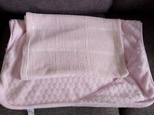 Baby blankets pink for sale  LINCOLN