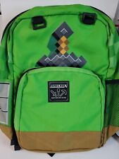 Mochila Minecraft Creeper Sword bolsa escolar infantil verde mochila de caminhada, usado comprar usado  Enviando para Brazil