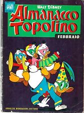 Almanacco topolino febbr usato  Torino