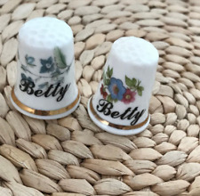Collectable thimbles name for sale  HERNE BAY