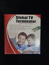 Usado, KWORLD DLX GLOBAL TV TERMINATOR TARJETA ADAPTADOR PCI VS-LTV7131RF pc computadora remota segunda mano  Embacar hacia Argentina