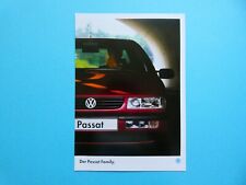 Prospekt / Katalog / Brochure VW Passat Family Limousine und Variant - 01/95 comprar usado  Enviando para Brazil