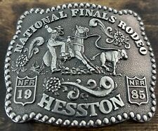 hesston belt buckle for sale  Colorado Springs