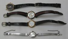 Lote Vintage de 4 Relógios de Pulso para Peças de Reparo Clinton, Jaz, Gucci, Rolex, usado comprar usado  Enviando para Brazil