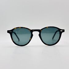 Usado, Gafas de sol Lesca Lunetier para hombre y mujer redondas marrón modelo 8081 nuevas segunda mano  Embacar hacia Mexico