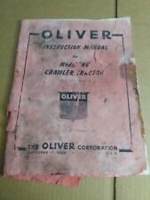 Vintage oliver instruction for sale  East Kingston