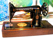 Antique Singer Electric Sewing Machine Rare Egyptian Lotus Model 66K (1922) for sale  Shipping to South Africa