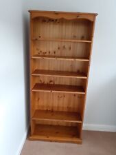 Tall pine bookcase for sale  MAIDENHEAD
