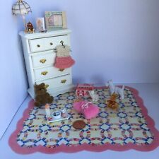 Móveis para bebês em miniatura para casa de bonecas, lote de lâmpada de 12 volts escala 1:12 vestido vintage comprar usado  Enviando para Brazil