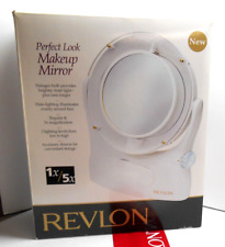 Espelho de maquiagem Revlon Perfect Look luz halo na caixa com lágrima pequena comprar usado  Enviando para Brazil