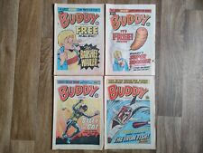 Buddy comic. x4. for sale  TOTNES