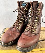 Botas de trabalho Ariat masculinas tamanho 10.5 D couro moc biqueira macia trabalho com cadarço comprar usado  Enviando para Brazil