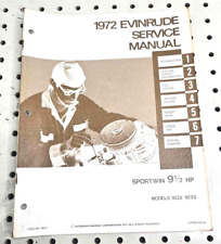 1972 evinrude 9.5 for sale  Munising