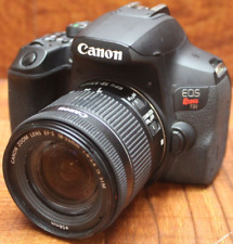 Cámara réflex digital Canon EOS Rebel T8i 24,1 MP negra (EF-S 18-55 mm f/4-5,6 IS STM) segunda mano  Embacar hacia Argentina