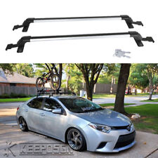 For Toyota Corolla SE Bare Roof Rack Crossbars Luggage Kayak Cargo Carrier +Lock for sale  Shipping to South Africa