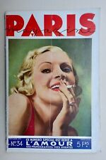 Paris magazine 1934 d'occasion  Tours-