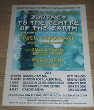 Rick Wakeman - Journey to the Centre of the Earth 2014  ADVERT poster 30 X 22 CM comprar usado  Enviando para Brazil