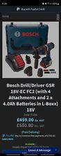 Bosch drill driver for sale  STOKE-ON-TRENT