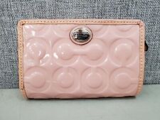 Coach pink embossed for sale  Marion