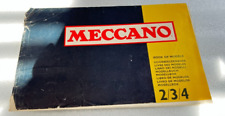 meccano book for sale  PRESTON
