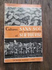 Cultures sol hydroponiques d'occasion  Chalais