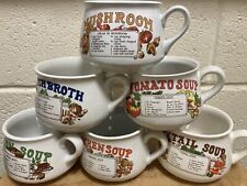 retro soup mugs for sale  TURRIFF