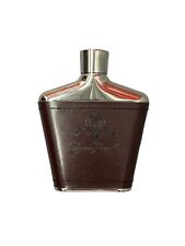 Crown Royal Flask Stainless Steel 6oz Leather , used for sale  Shipping to South Africa