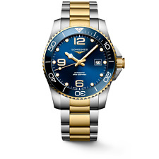 Usado, Reloj para hombre Longines Hydroconquest SWISS automático esfera azul de dos tonos L37813967 segunda mano  Embacar hacia Mexico