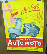 Affiche ancienne scooter d'occasion  Marseille I