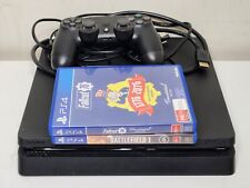 Usado, Sony Playstation 4 (PS4) Slim 1TB Cuh-2002B preto com controle e 2 jogos comprar usado  Enviando para Brazil