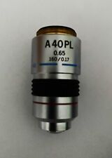 Microscópio OLYMPUS 40x objetiva A40PL 0,65 160/0,170 CH2/BH2 contraste de fase comprar usado  Enviando para Brazil