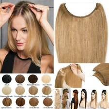 Human Hair Extensions Wire In Remy No Clip In 100% Human Hair Thick BLONDE Wefts for sale  Shipping to South Africa