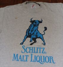 Vintage shirt schlitz for sale  Melbourne