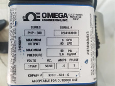 Bomba dosadora de diafragma de alta temperatura Omega Engineering PHP-501-G, usado comprar usado  Enviando para Brazil