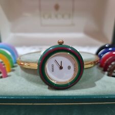 Relógio pulseira folheado a ouro Gucci comprar usado  Enviando para Brazil