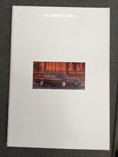 Bmw series brochure for sale  WEYMOUTH